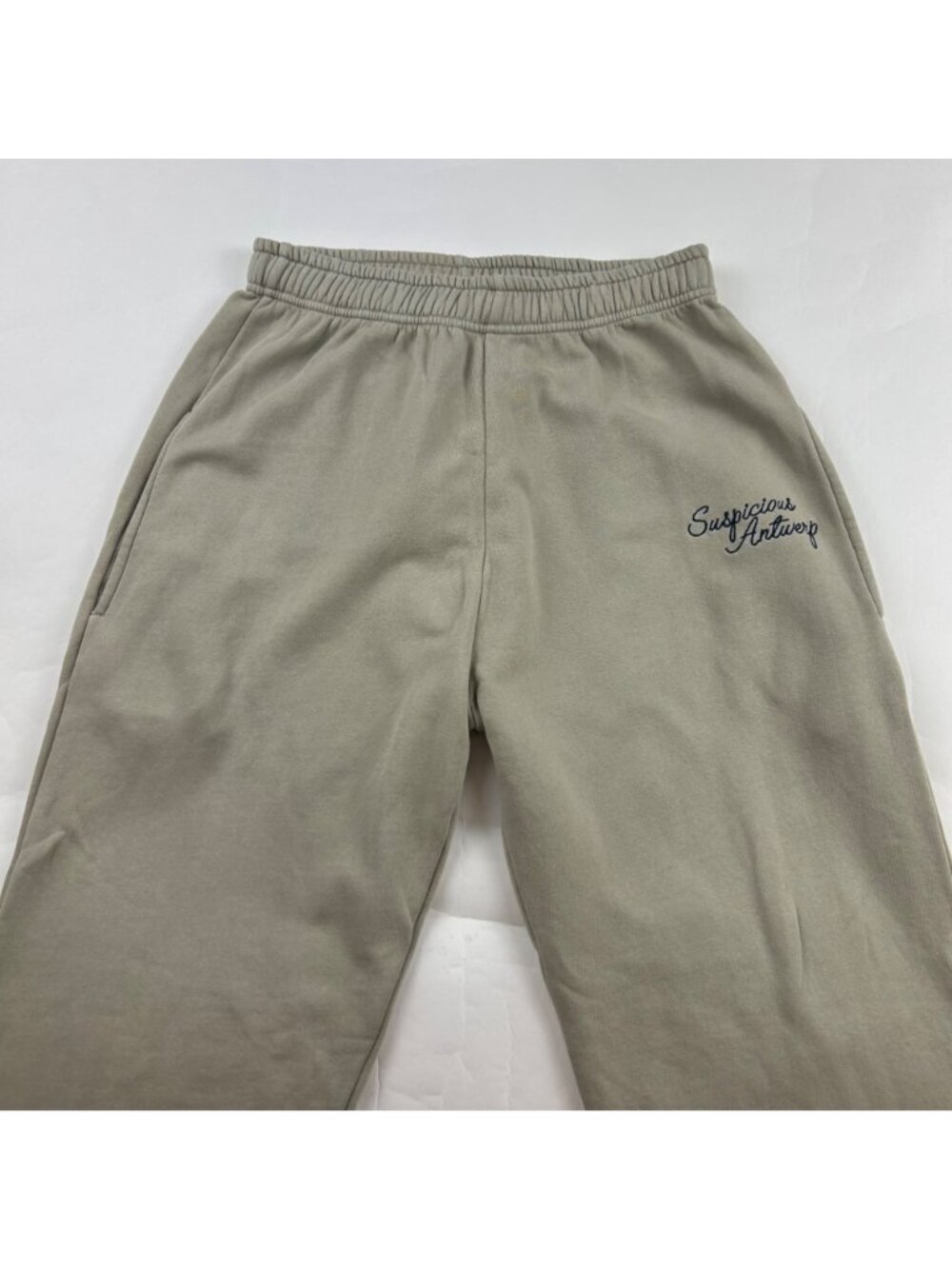 Suspicious Antwerp Sand Fleece Jogger Sweatpants M - Picture 3 of 10